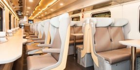 РЖД представили ультрасовременный вагон-бистро для поездов дальнего следования