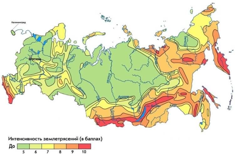Возможны ли землетрясения в России и если да, то где?