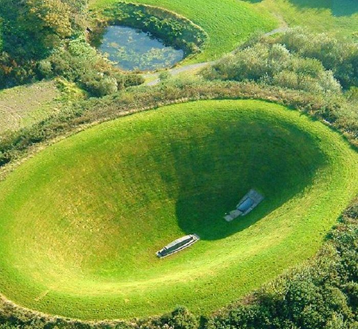 «Небесный сад»: загадки ирландского кратера
