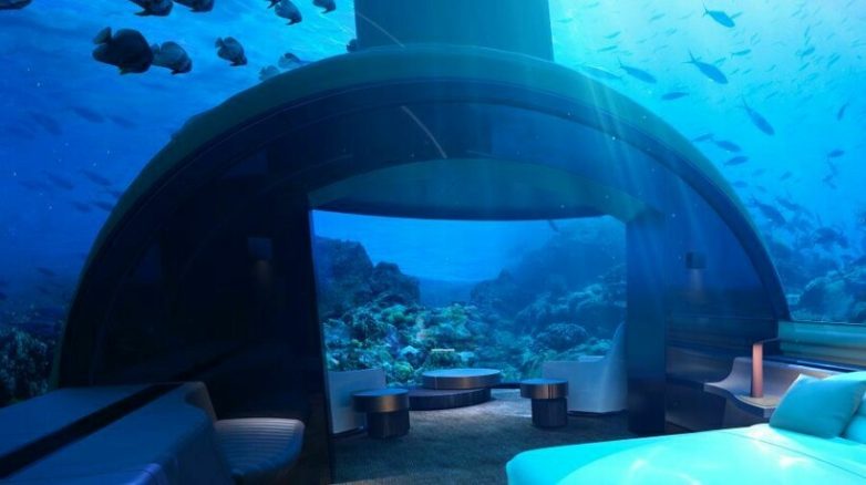 Волшебный подводный отель на Мальдивах, в котором вы точно захотите провести пару ночей