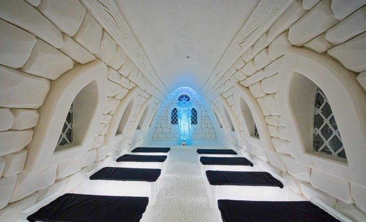 Ледяное чудо на берегу Балтийского моря