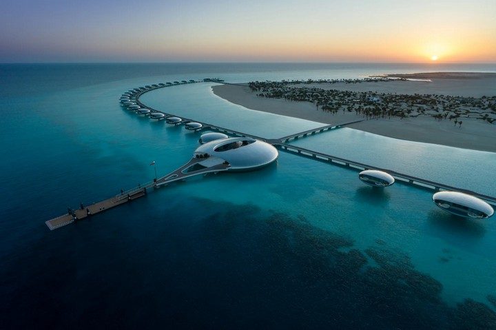 Футуристическое уединение на Красном море