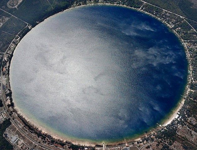 Самое круглое озеро в мире