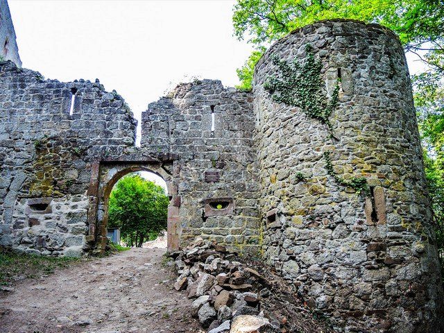 Средневековая крепость в сердце Эльзаса
