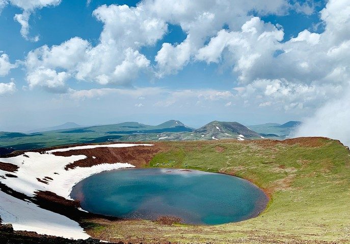 Потухший вулкан в сердце Армении