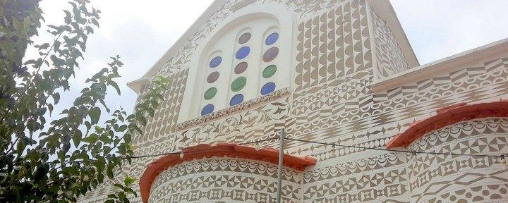 Уникальная деревня мастихи на острове Хиос