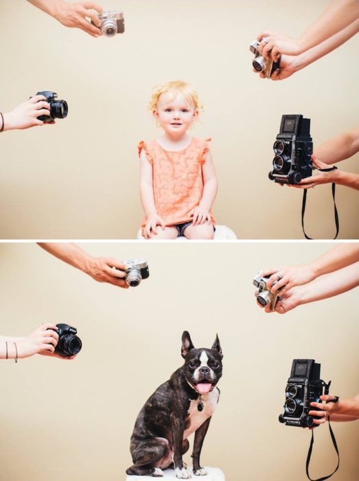 Маленькая девочка и её любимый пес