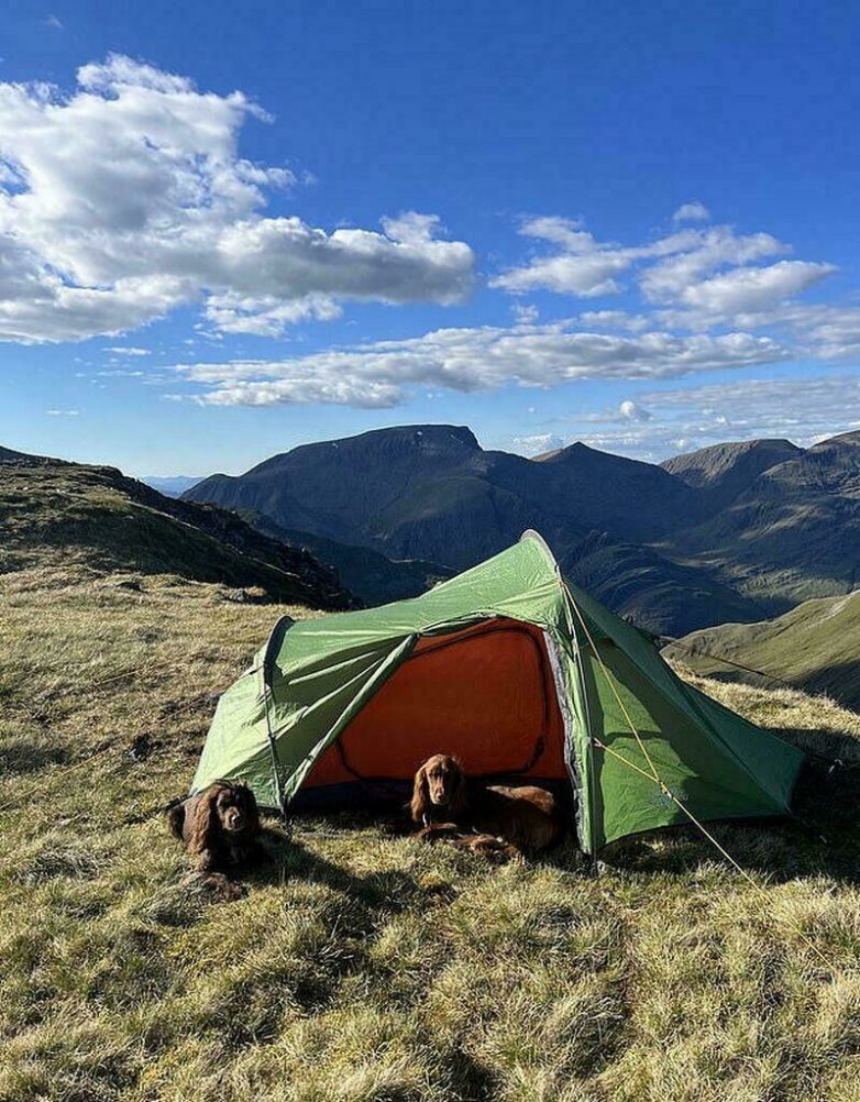 Wilderness Camping back to nature girl